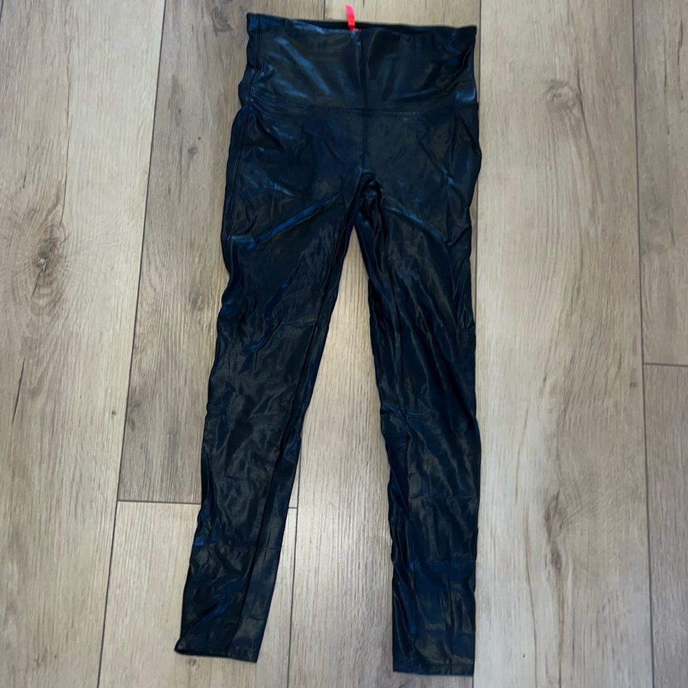 Spanx faux leather leggings